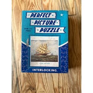 Vintage Perfect Picture Puzzle Interlocking Jigsaw Clipper James Bains